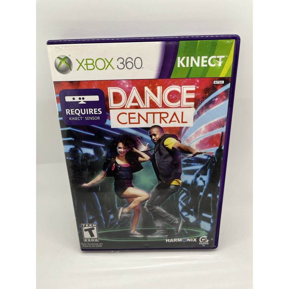 Dance Central - Xbox 360 Game with Case & Manual